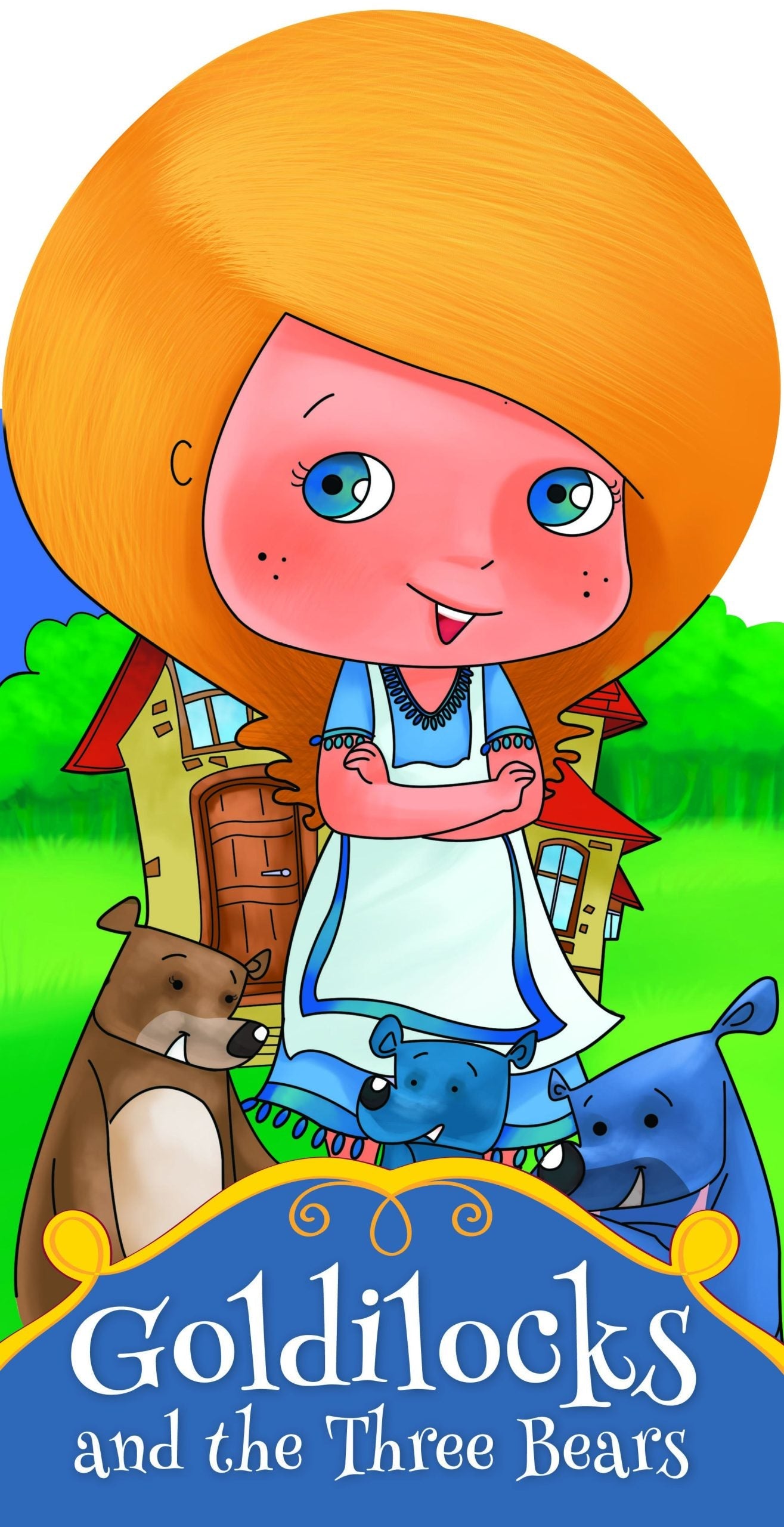 Goldilocks and the Three Bears : Cutout Story Book - Om Books | Grocsy