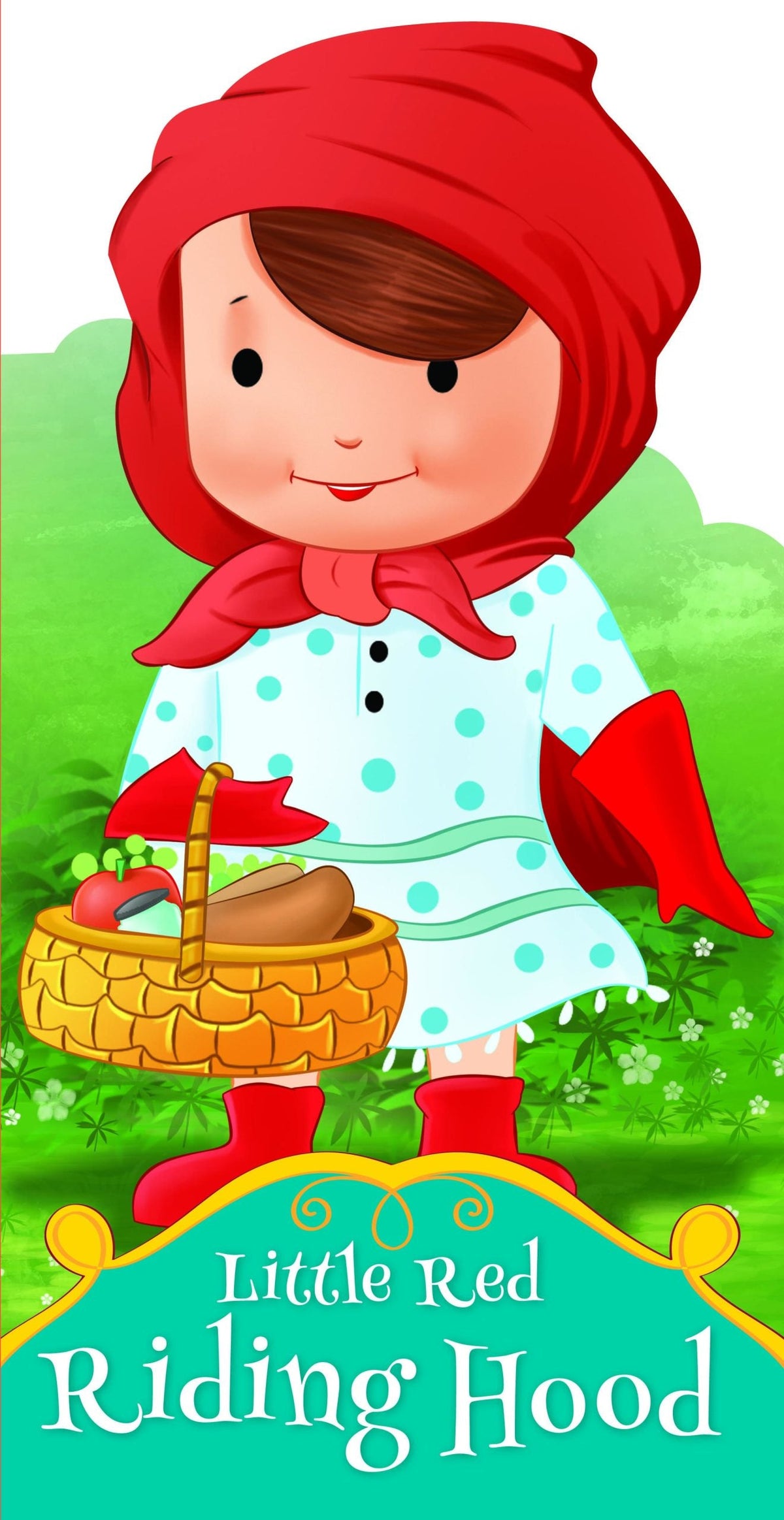 Little Red Riding Hood : Cutout Story Book - Om Books | Grocsy