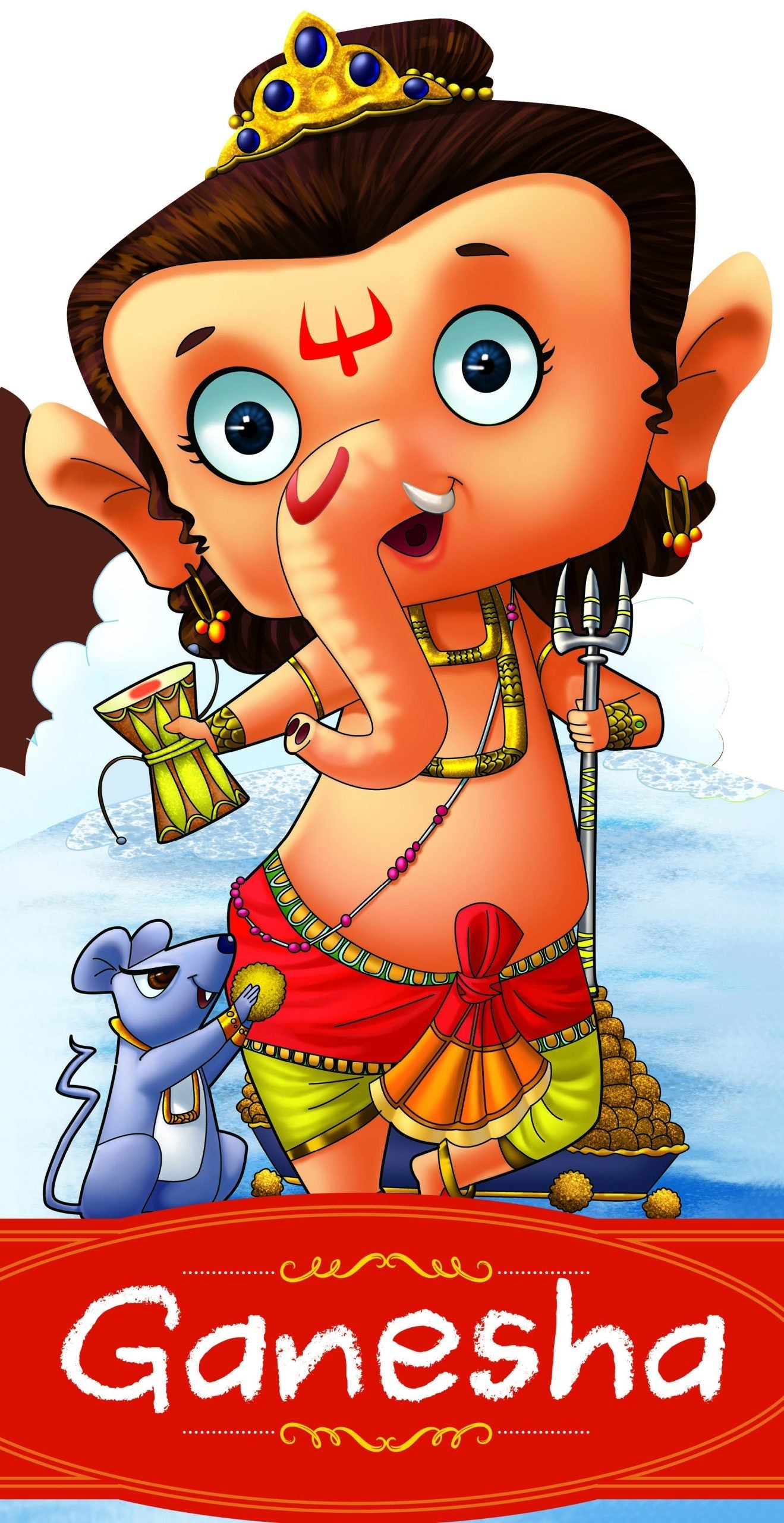 Ganesha : Cutout Story Book - Om Books | Grocsy