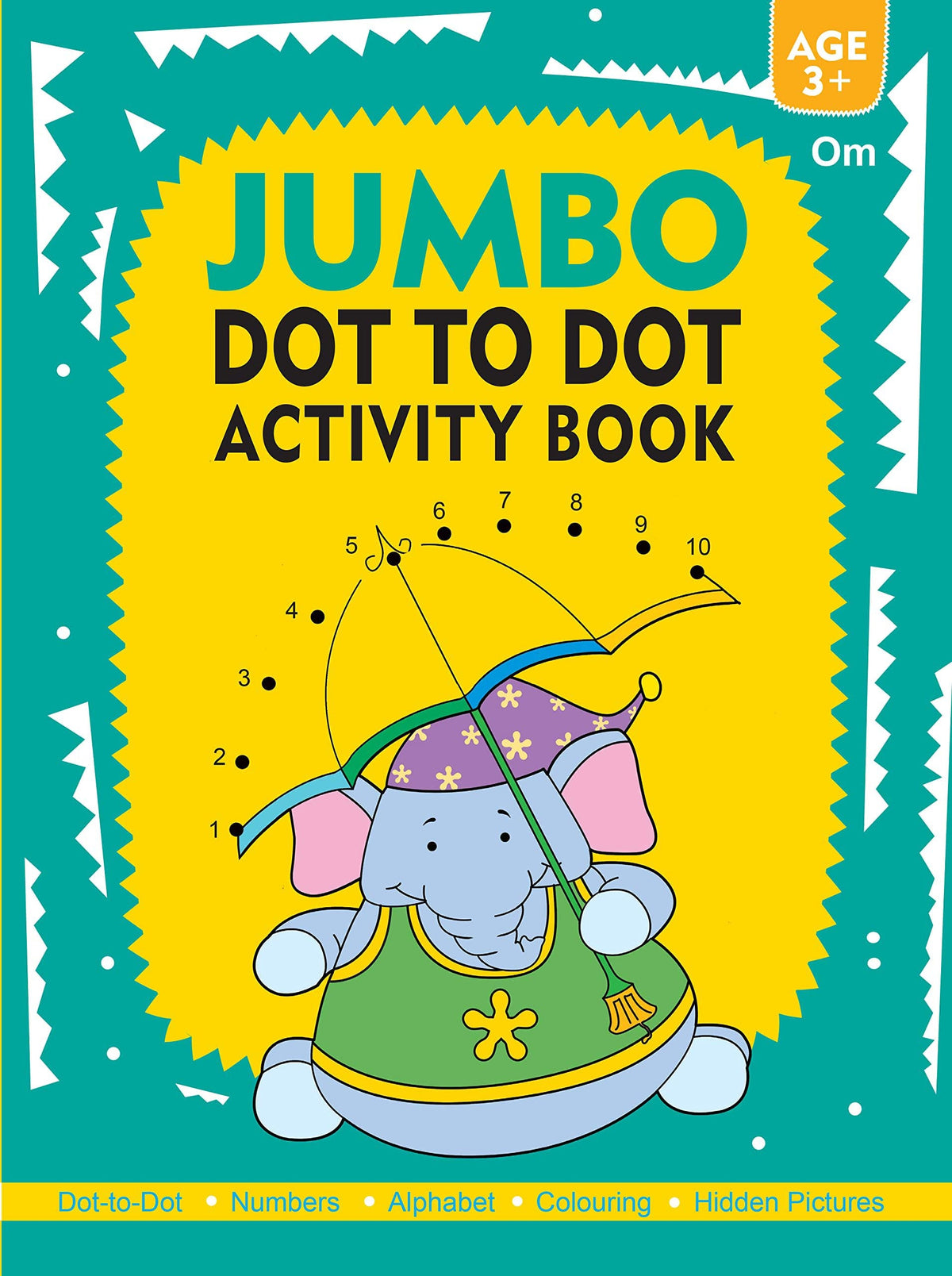 Jumbo Dot-to-Dot Activity Book - Om Books | Grocsy