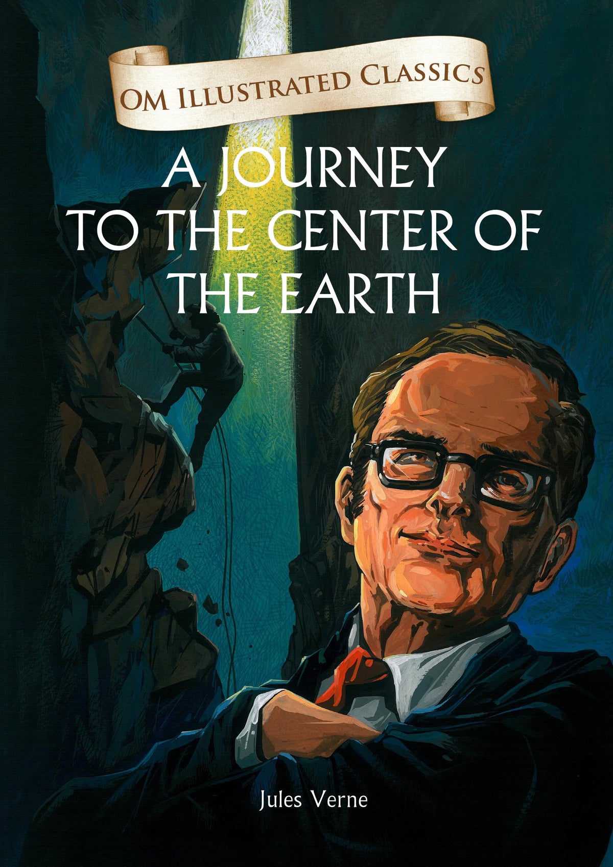 A Journey to the Center of the Earth : Om Illustrated Classics - Om Books | Grocsy