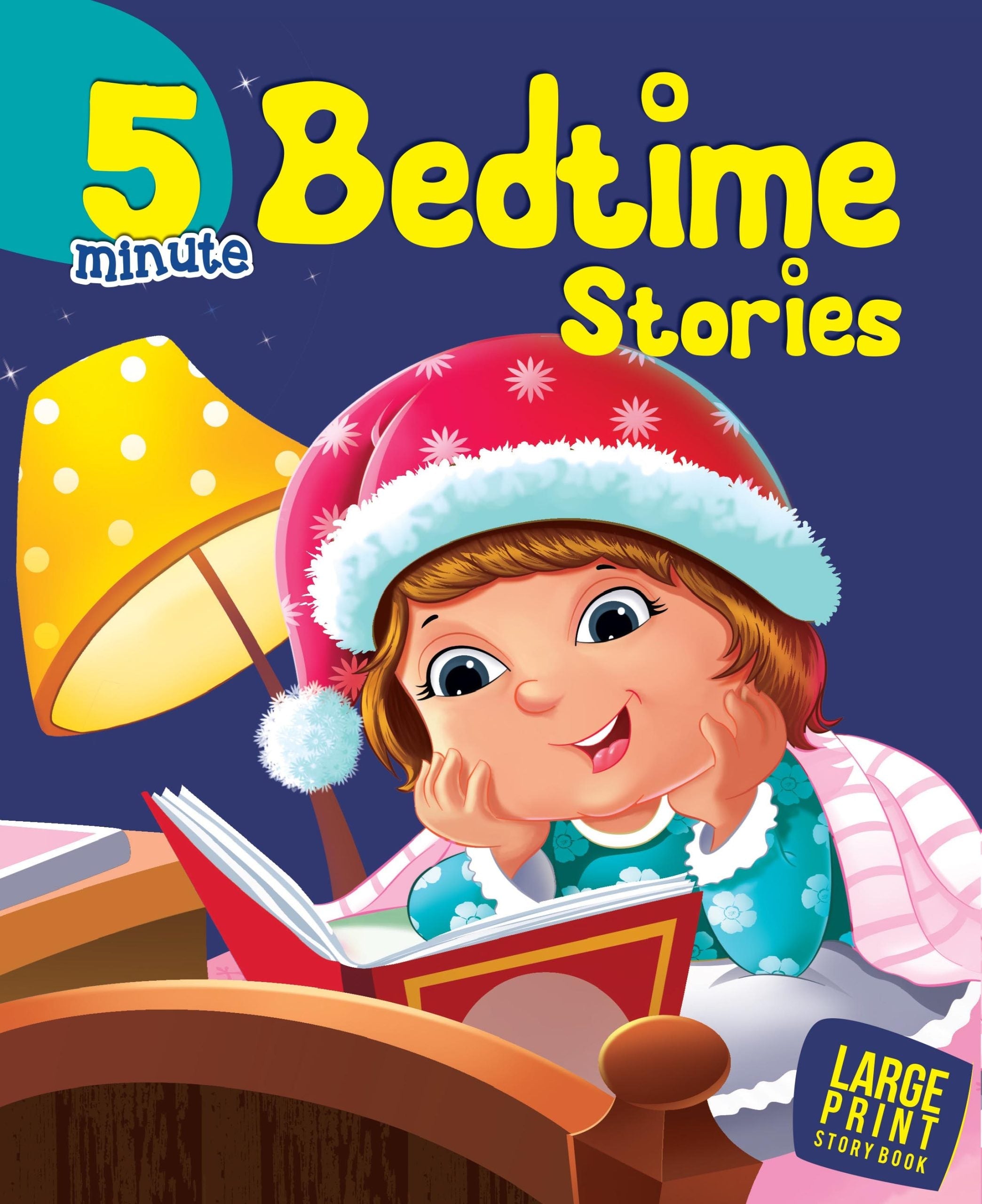 5 Minute Bedtime Stories : Large Print - Om Books | Grocsy
