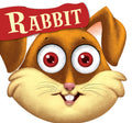 Rabbit : Cutout Board Book - Om Books | Grocsy
