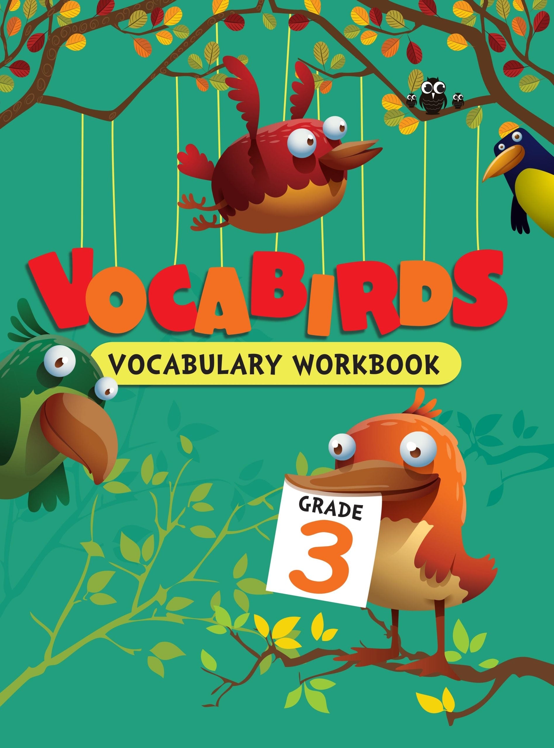 Vocabirds Vocabulary Workbook Grade-3 - Om Books | Grocsy