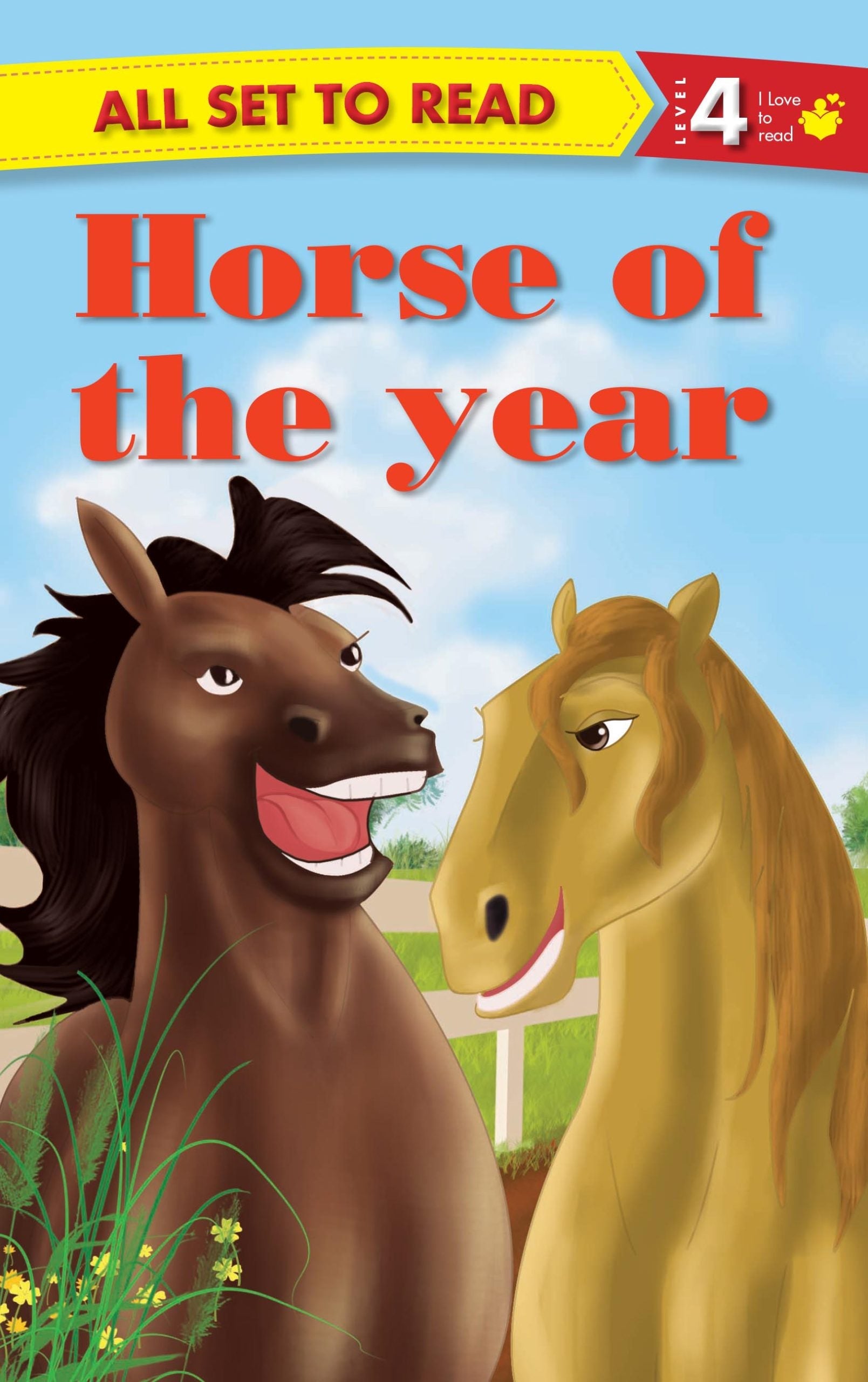 All set to Read Readers Level 4 Horse of the Year - Om Books | Grocsy