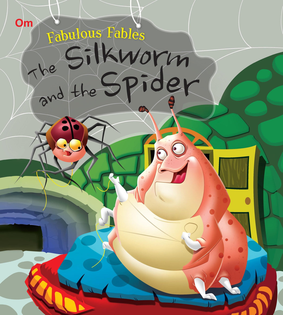 The Silkworm and the Spider : Fabulous Fables - Om Books | Grocsy
