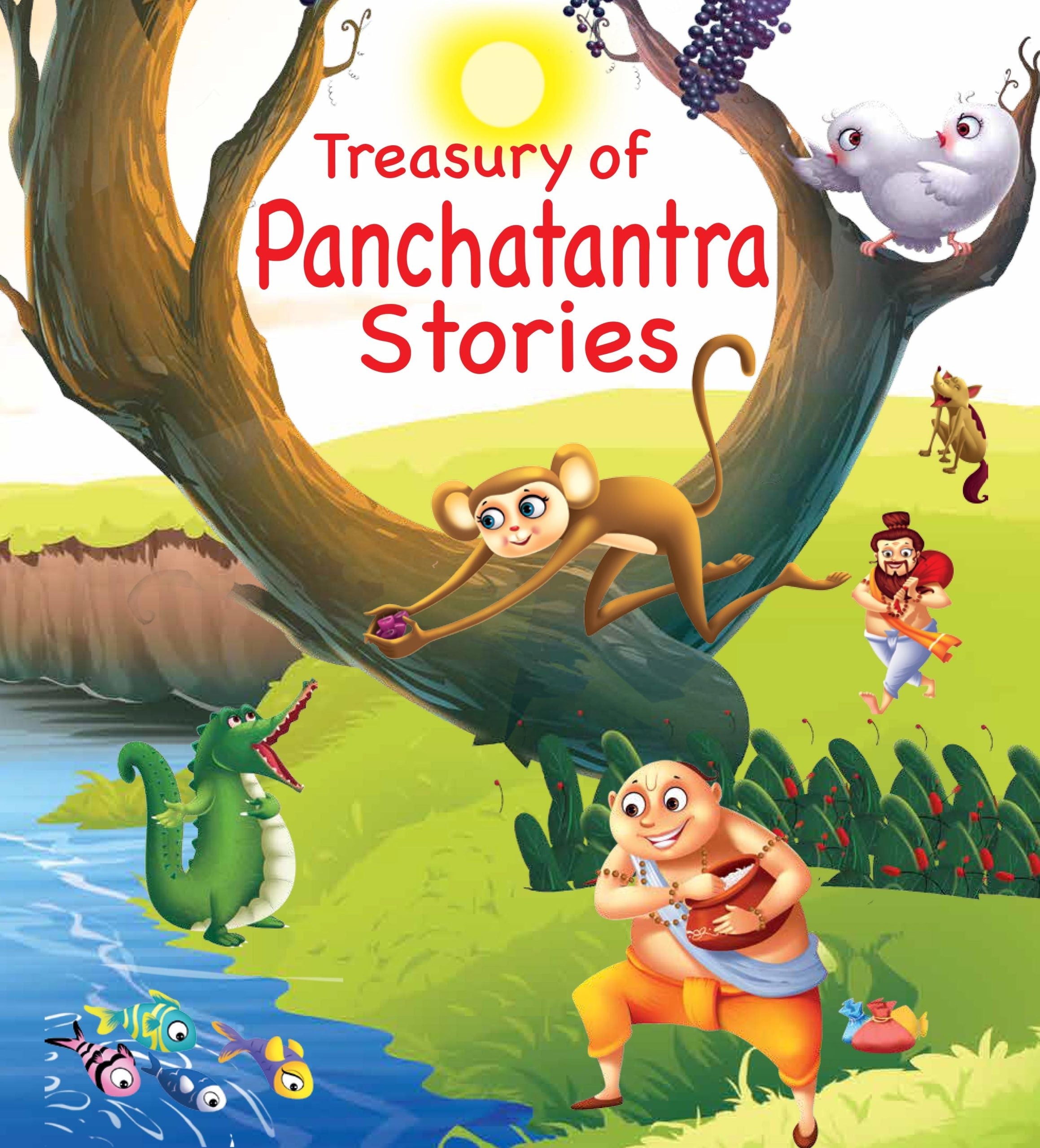 Treasury of Panchatantra Stories (Binder) - Om Books | Grocsy