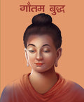 Gautama Buddha (Hindi) : Large Print - Om Books | Grocsy