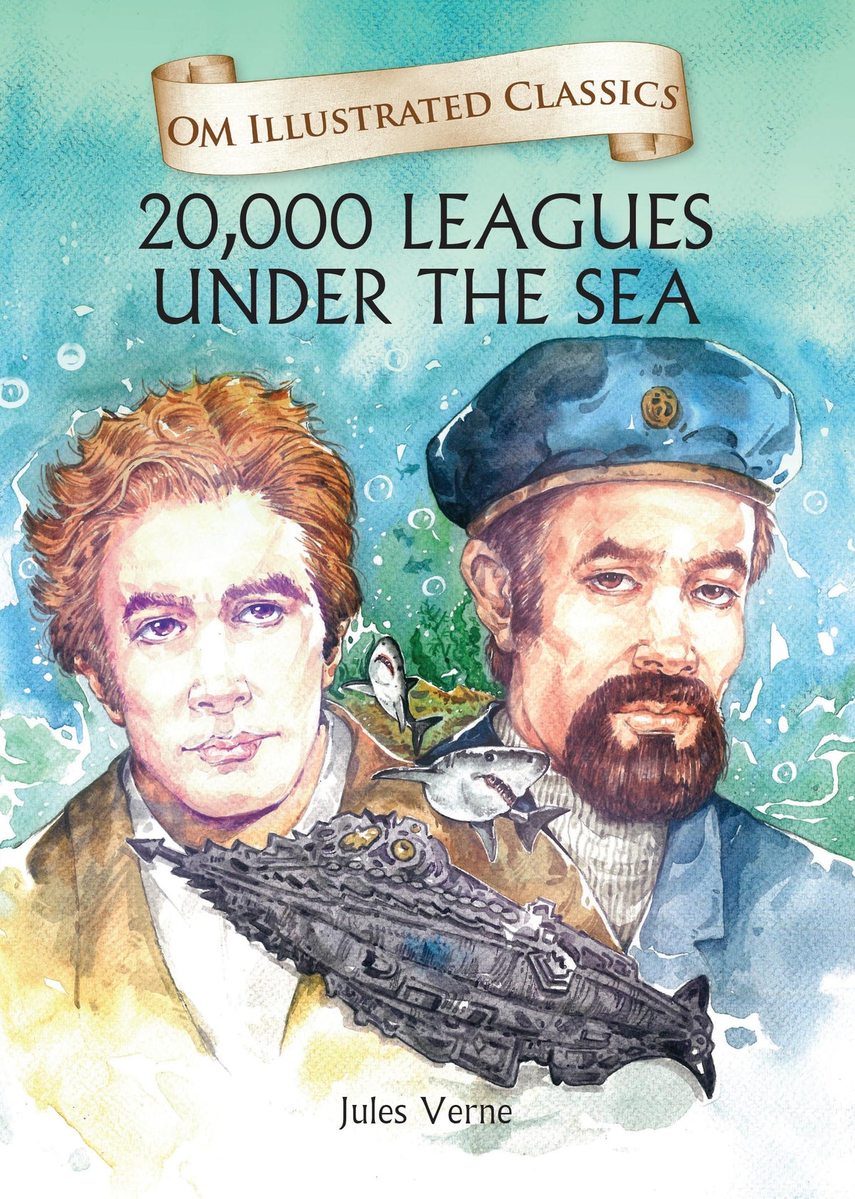20,000 Leagues Under the Sea : Om Illustrated Classics - Om Books | Grocsy