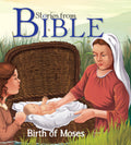 Stories from Bible Birth of Moses - Om Books | Grocsy
