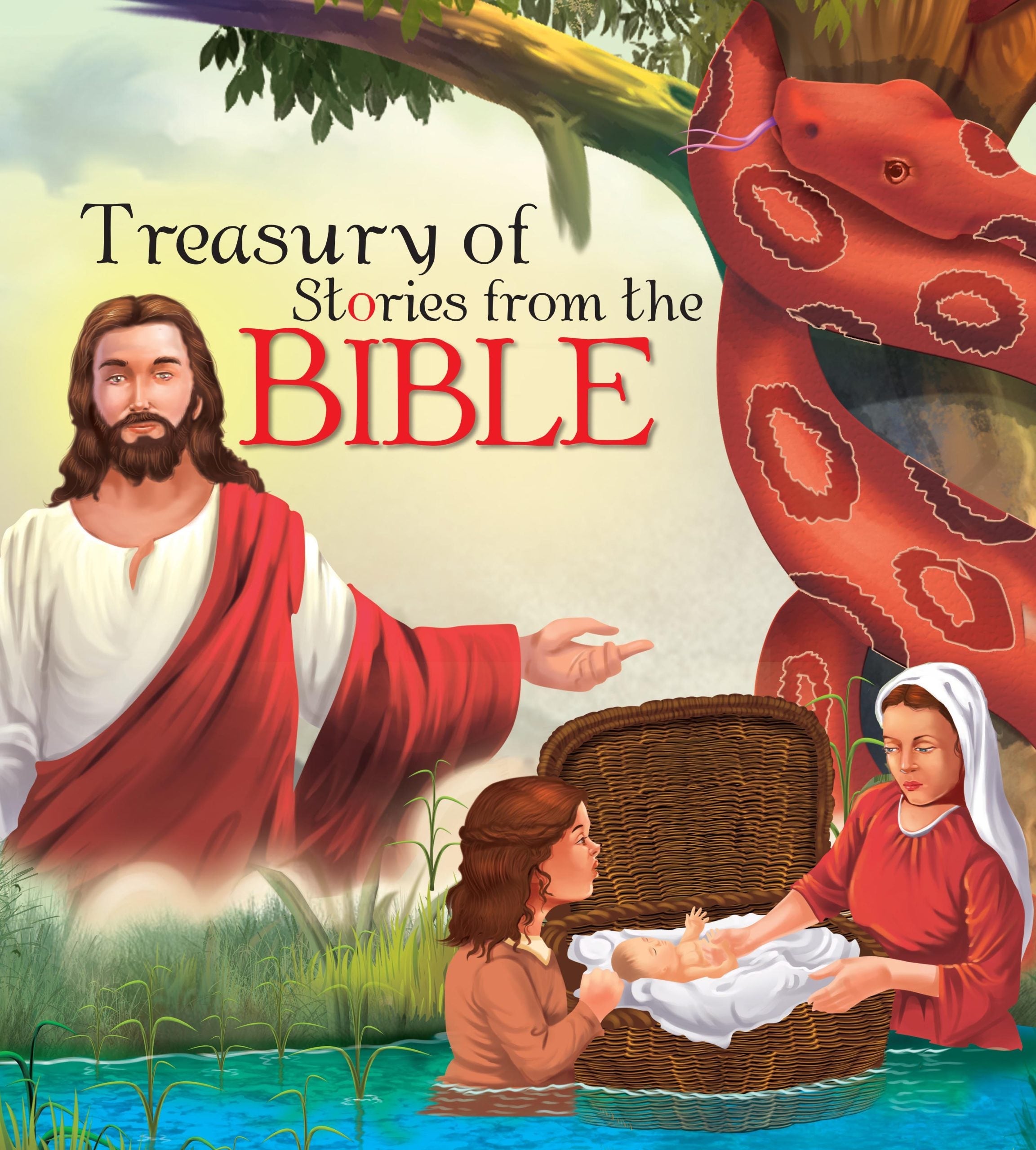 Treasury of Stories from the Bible (Binder) - Om Books | Grocsy