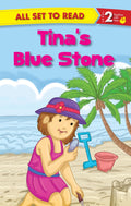 All set to Read Readers Level 2 Tina's Blue Stone - Om Books | Grocsy