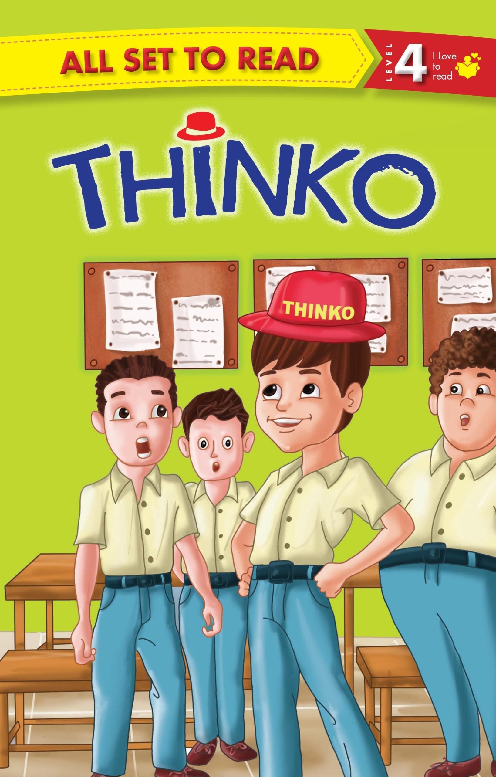 All set to Read Readers Level 4 Thinko - Om Books | Grocsy