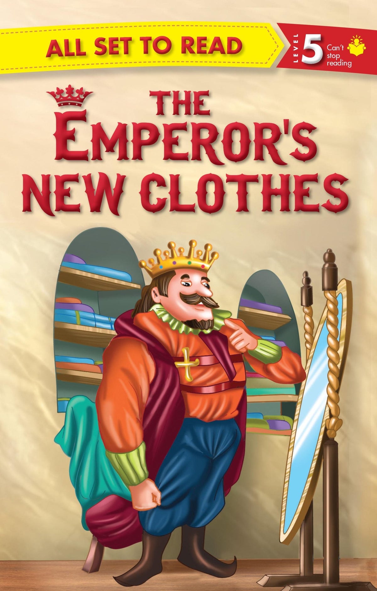 All set to Read Readers Level 5 The Emperor's New Clothes - Om Books | Grocsy