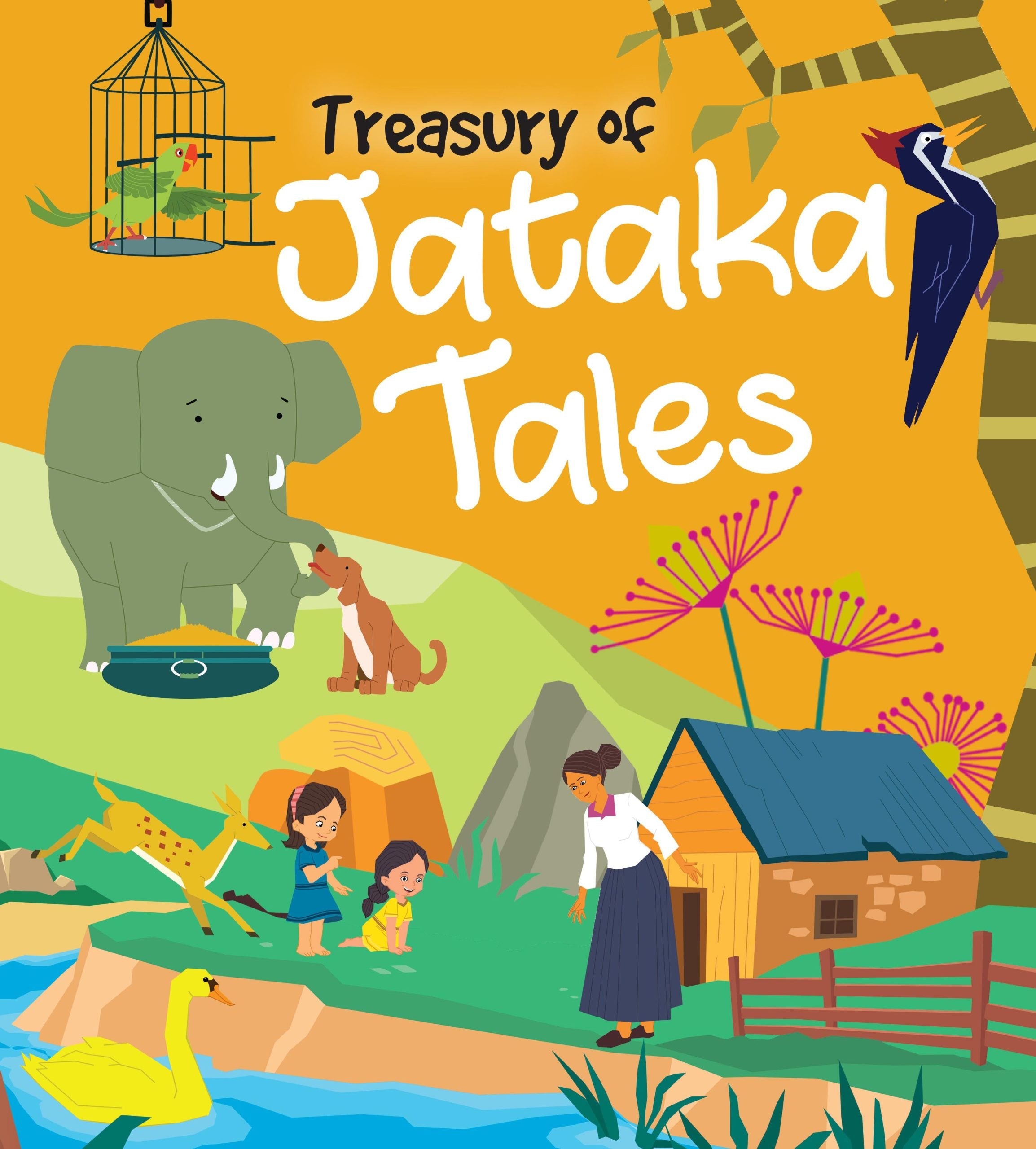 Treasury of Jataka Tales (Binder) - Om Books | Grocsy