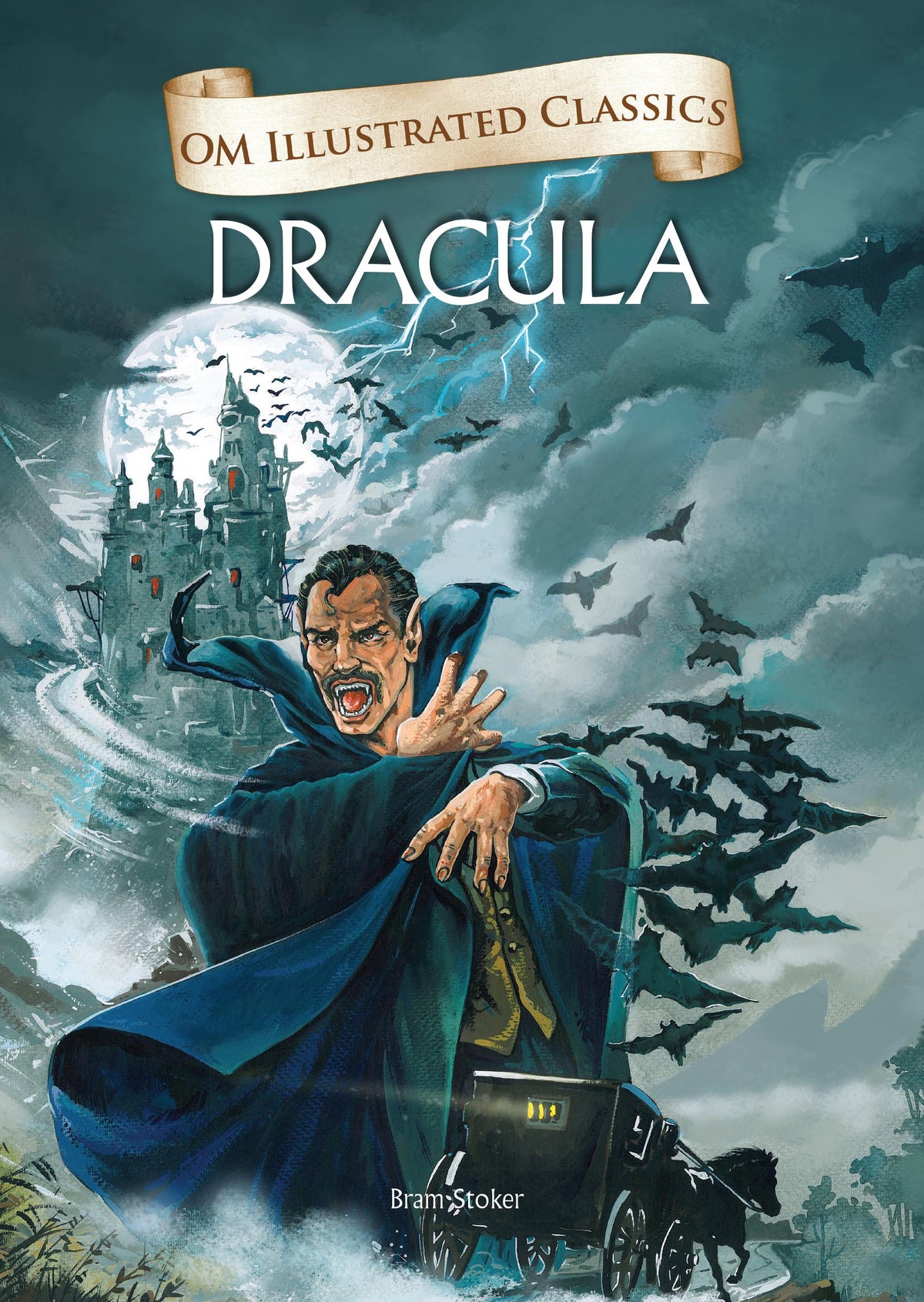 Dracula : Om Illustrated Classics - Om Books | Grocsy