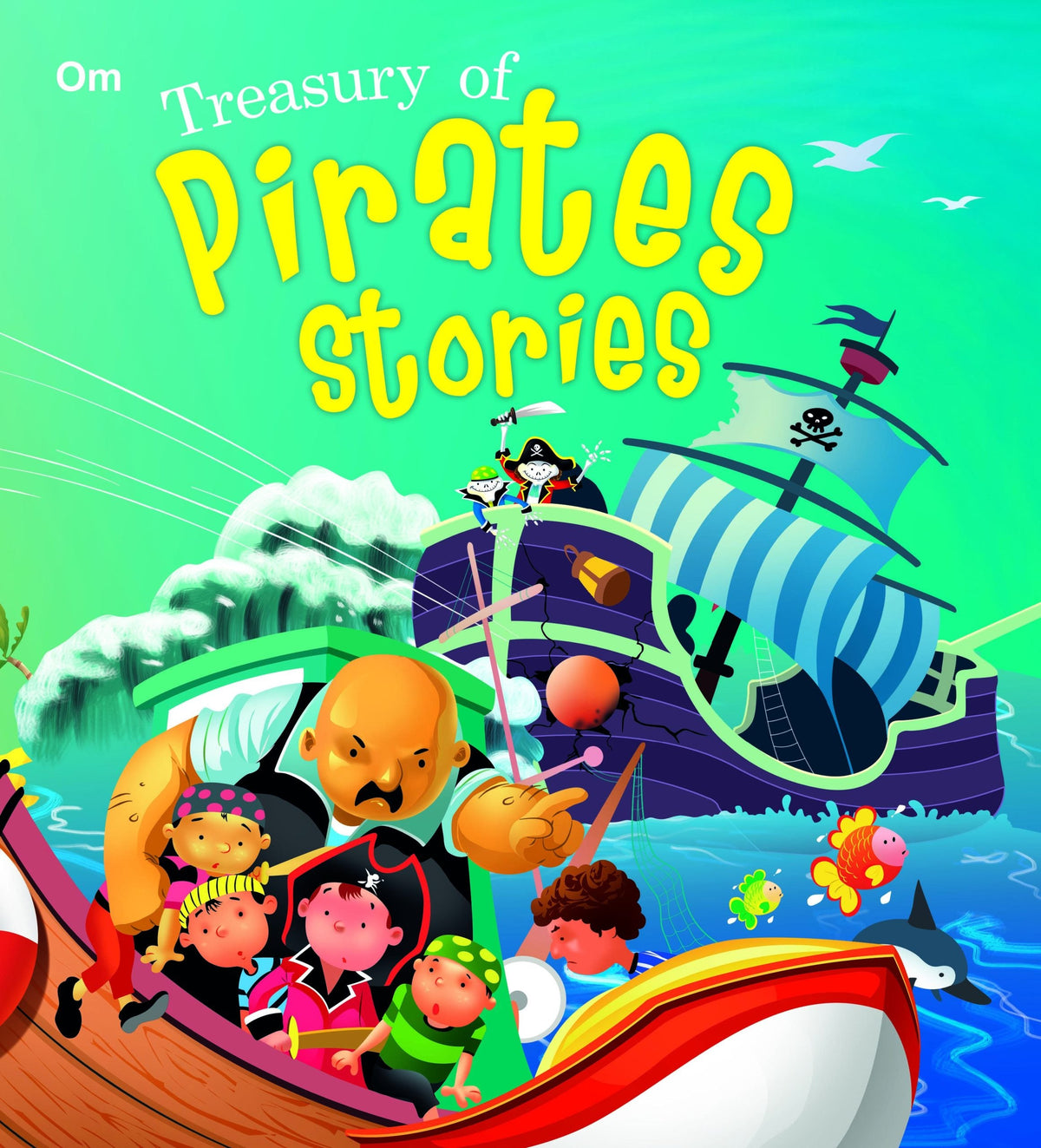 Treasury of Pirates Stories (Binder) - Om Books | Grocsy