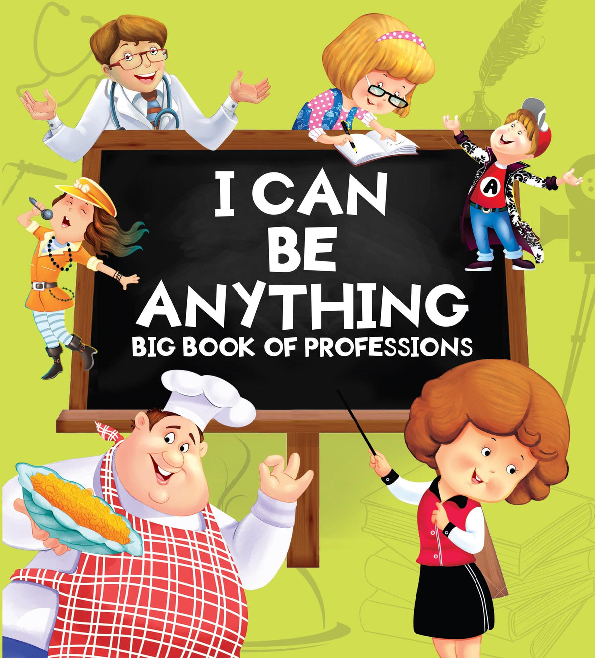 I Can Be Anything Big Book of Professions 1 (Binder) - Om Books | Grocsy