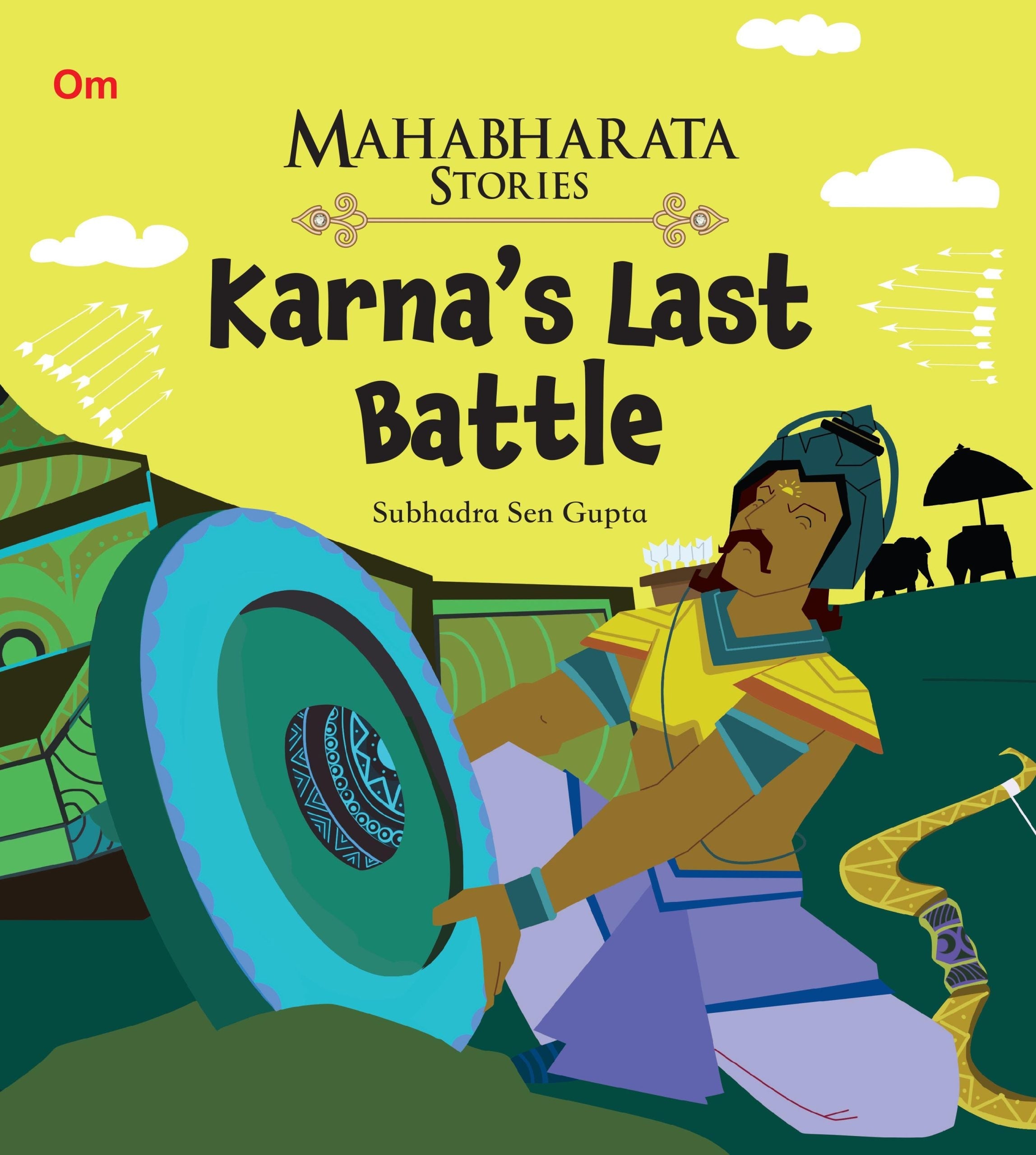 Karna's Last Battle : Mahabharata Stories - Om Books | Grocsy
