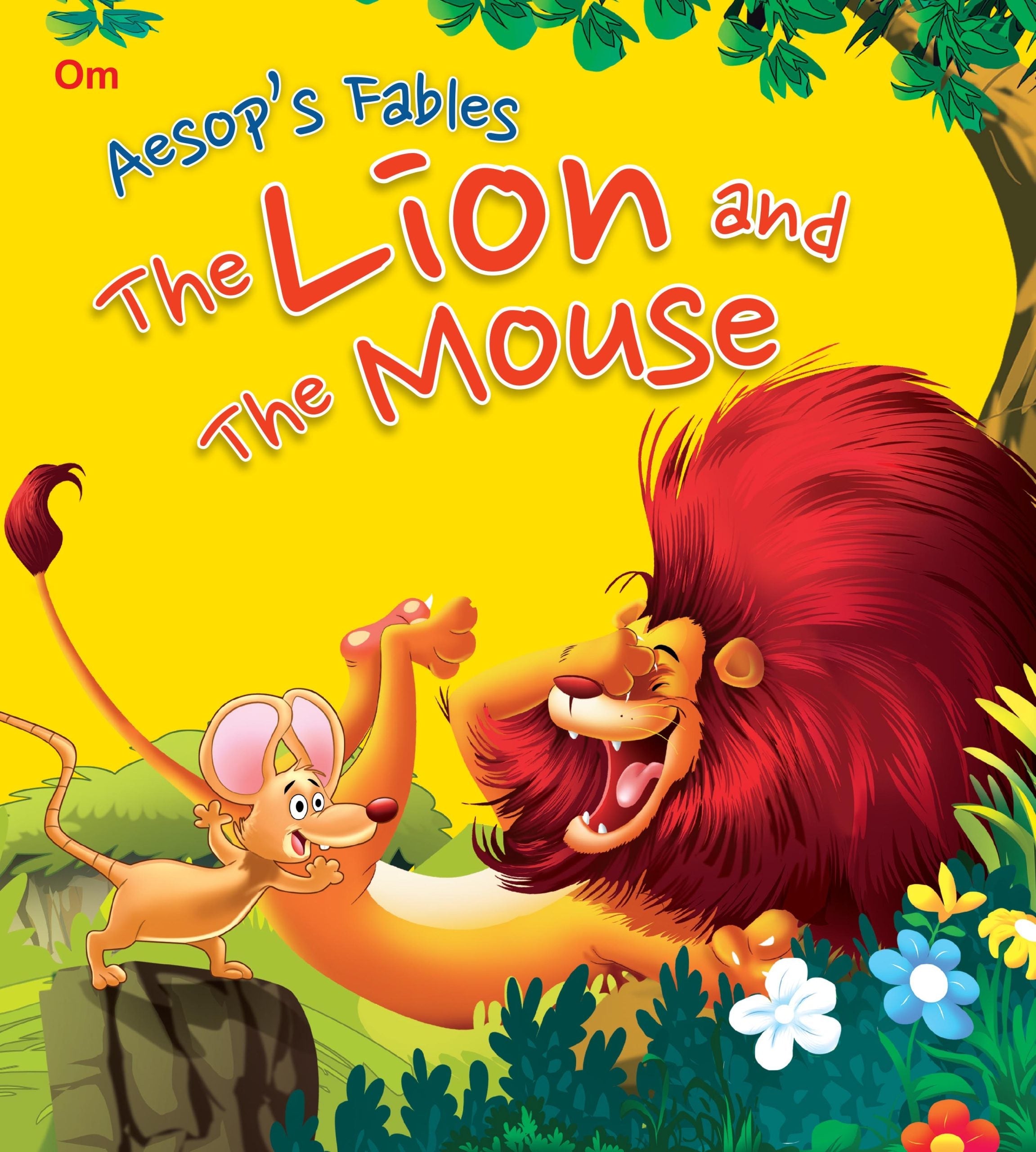 The Lion And The Mouse : Aesops Fables - Om Books | Grocsy