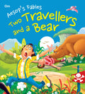Two Travellers and the Bear : Aesops Fables - Om Books | Grocsy