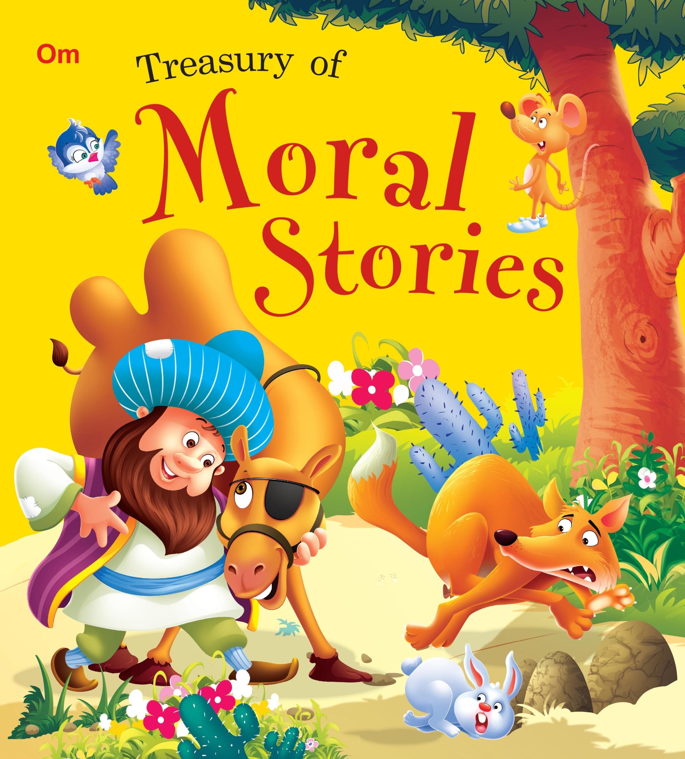 Treasury of Moral Stories (Binder) - Om Books | Grocsy