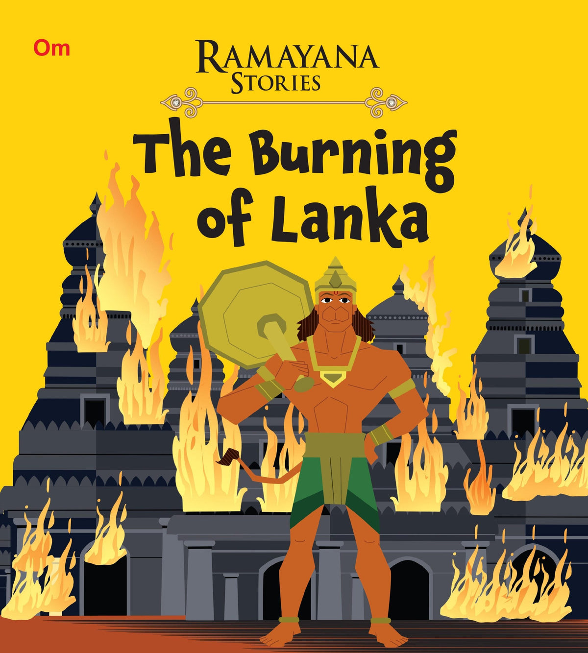 The Burning of Lanka : Ramayana Stories - Om Books | Grocsy
