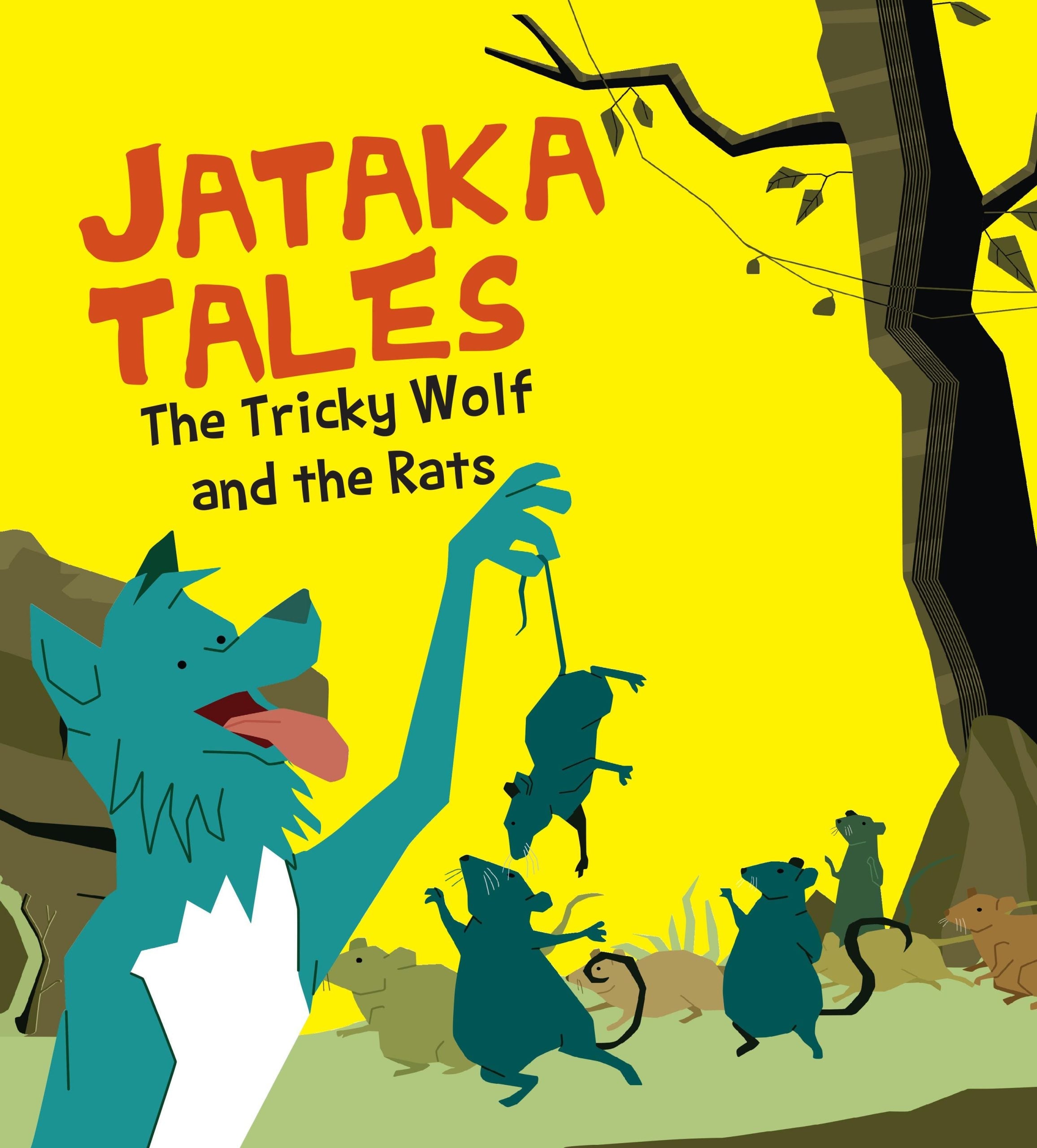 The Tricky Wolf and the Rat : Jataka Tales - Om Books | Grocsy
