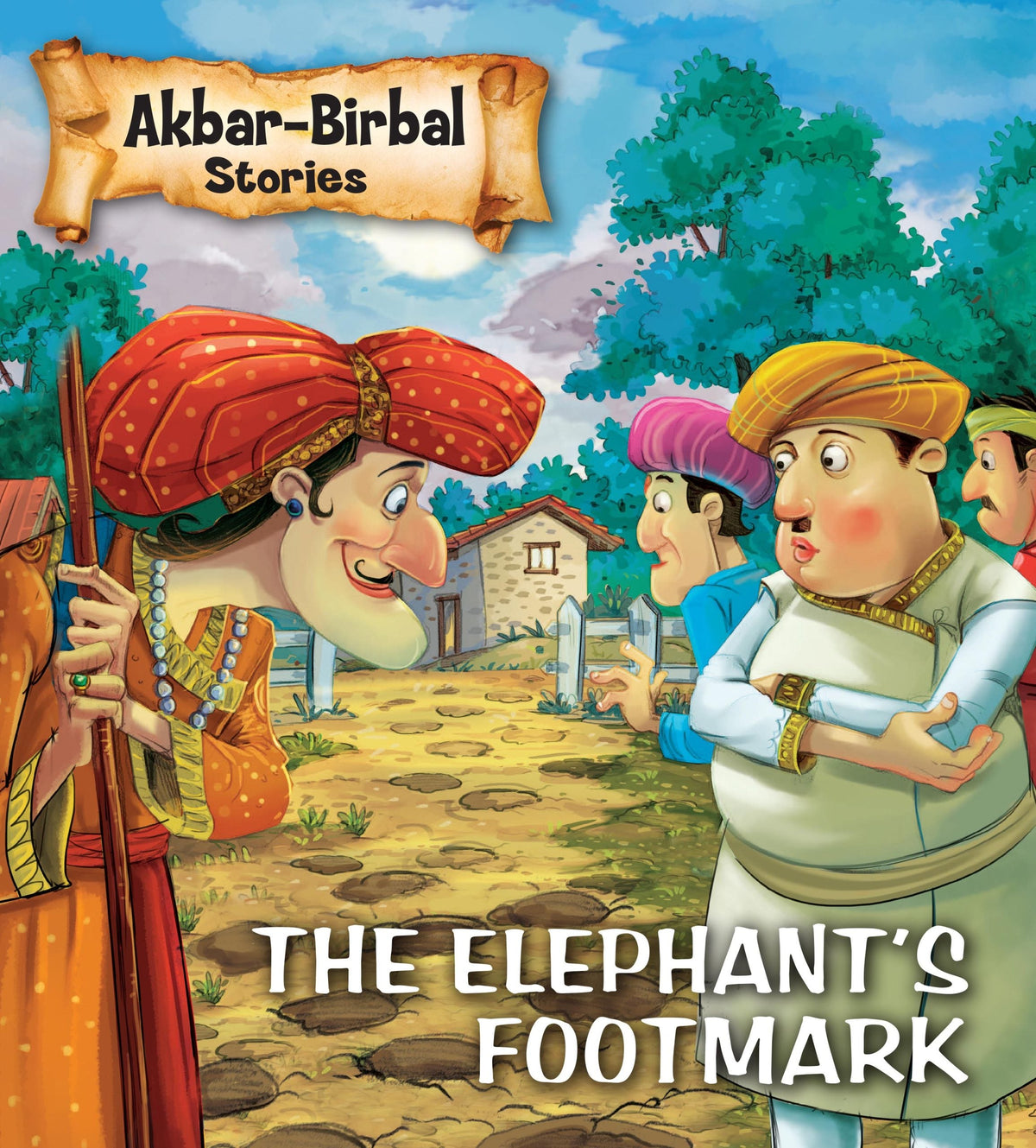 The Elephants Footmark : Akbar Birbal Stories - Om Books | Grocsy