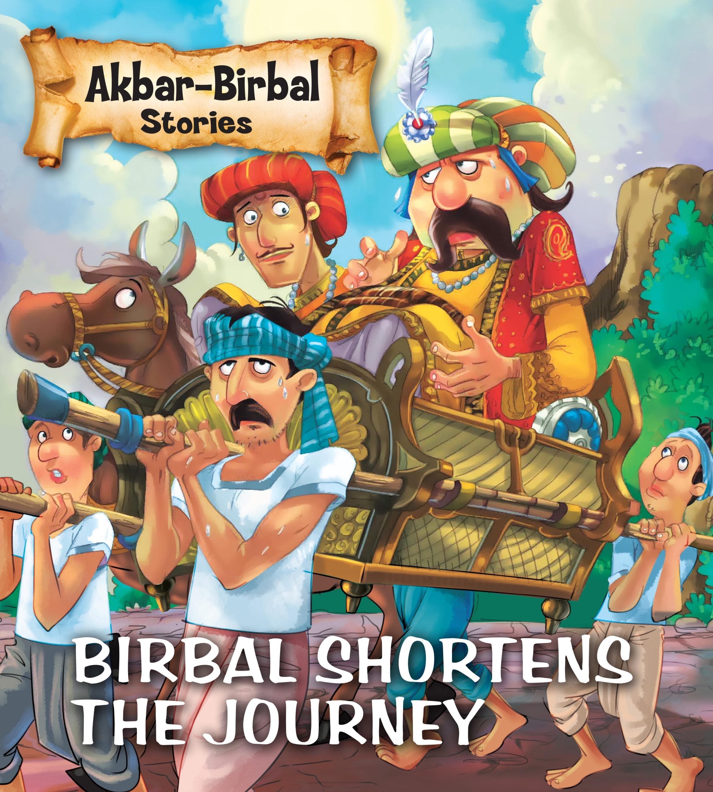 Birbal Shortens the Journey : Akbar Birbal Stories - Om Books | Grocsy
