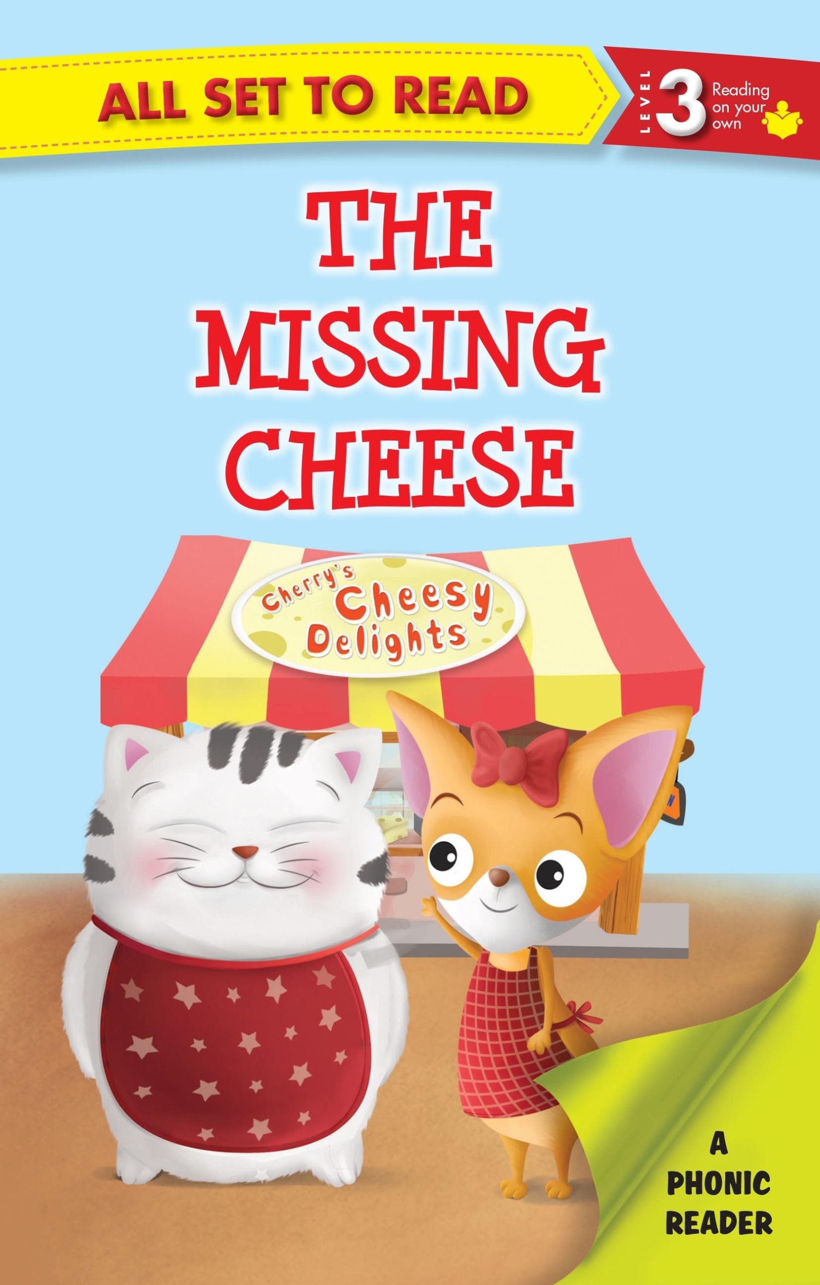 All set to Read A Phonics Reader The Missing Cheese - Om Books | Grocsy
