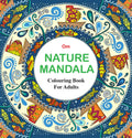 Adult Colouring Book : Nature Mandala by Om Books Editorial Team - Om Books | Grocsy