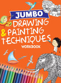 Jumbo Drawing & Painting Techniques Workbook (Binder) - Om Books | Grocsy