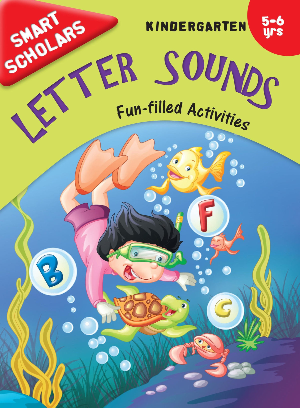 Smart Scholars Kindergarten Letter Sounds - Om Books | Grocsy