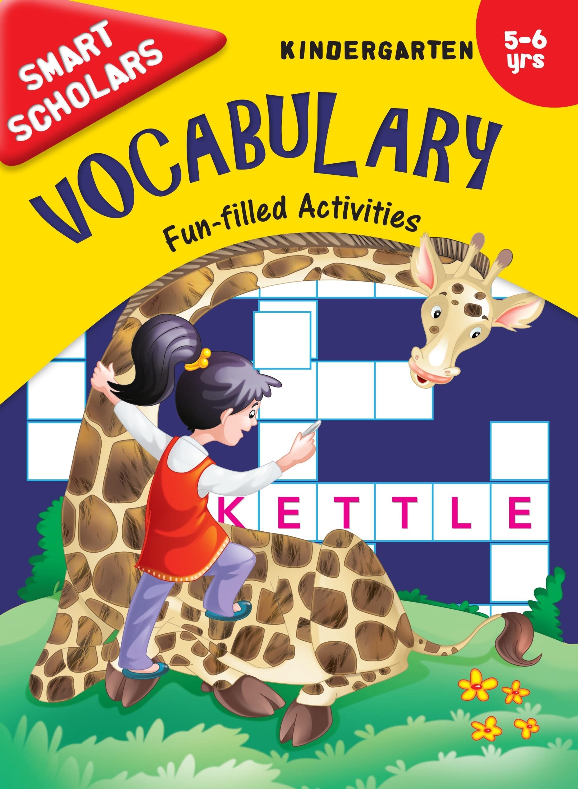 Smart Scholars Kindergarten Vocabulary - Om Books | Grocsy