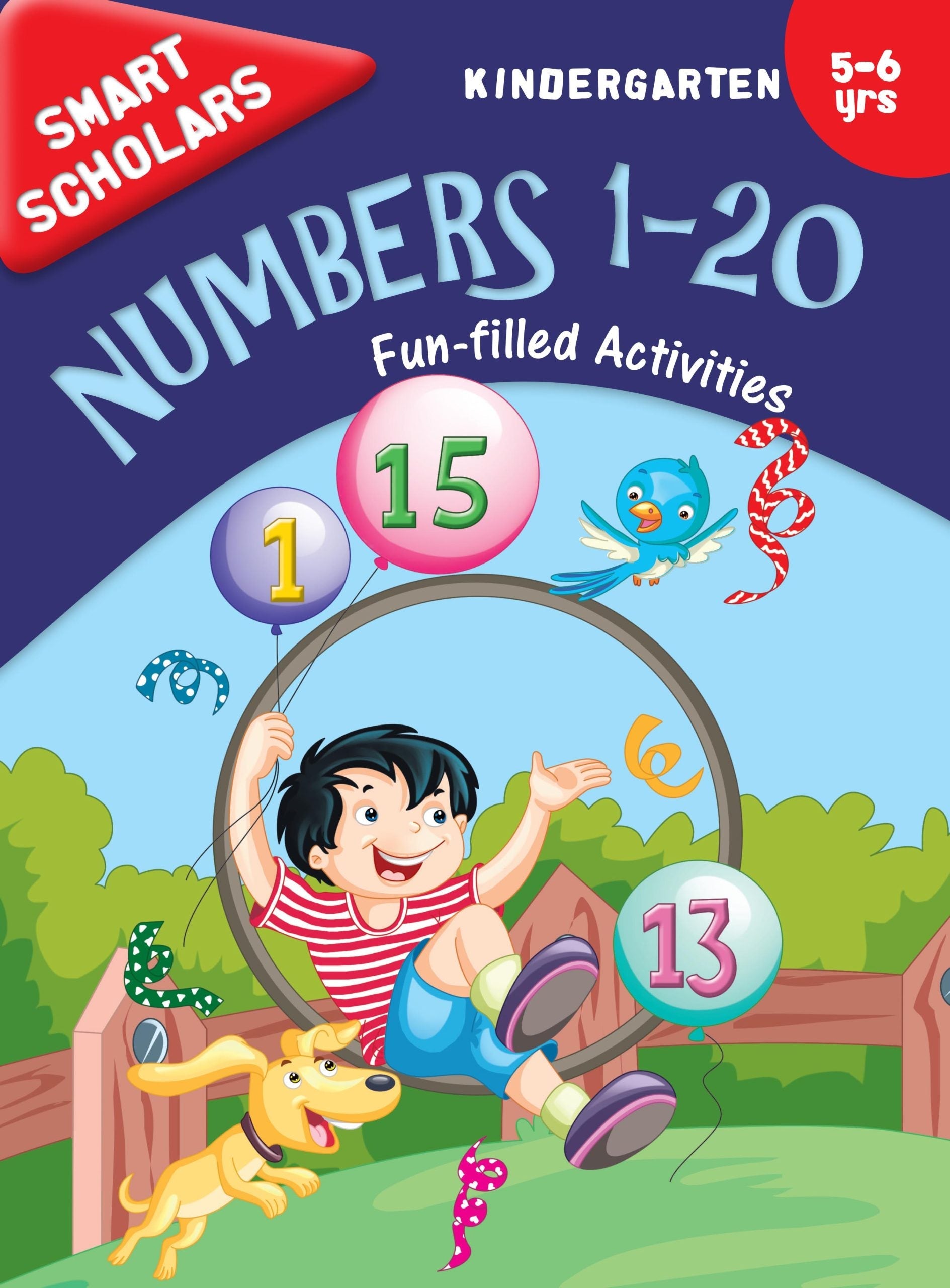 Smart Scholars Kindergarten Numbers 1-20 - Om Books | Grocsy