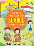 Getting Dressed for School - Sticker Activity Books - Om Books | Grocsy