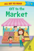 All set to Read PRE K Off to the Market - Om Books | Grocsy