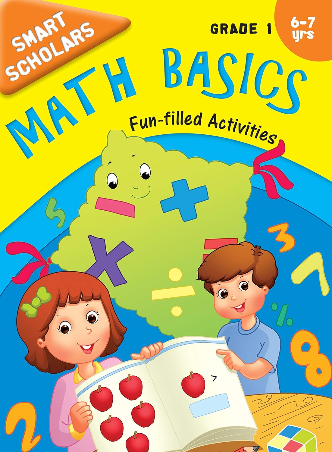 Smart Scholars Grade 1 Math Basics - Om Books | Grocsy