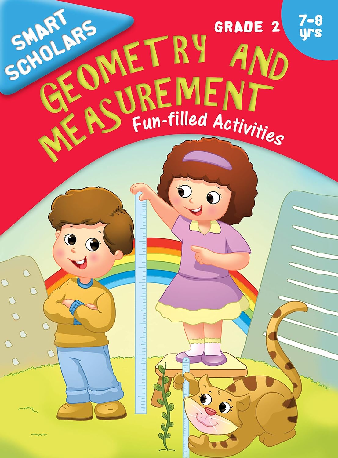 Smart Scholars Grade 2 Geometry And Measurement - Om Books | Grocsy