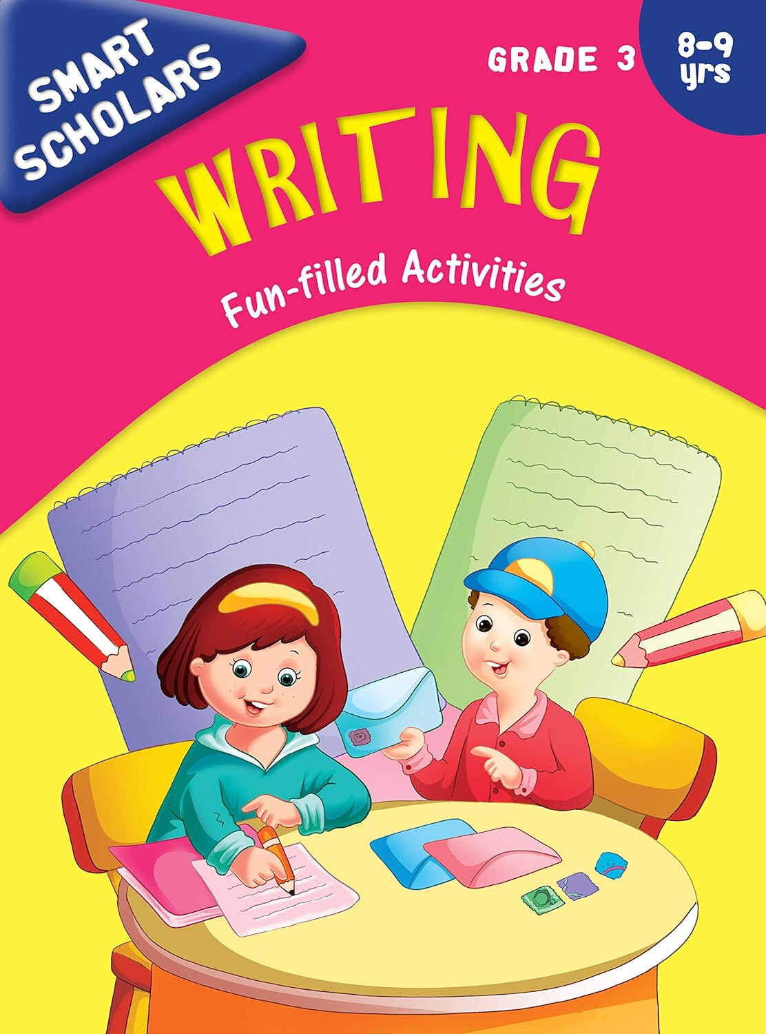 Smart Scholars Grade 3 Writing - Om Books | Grocsy