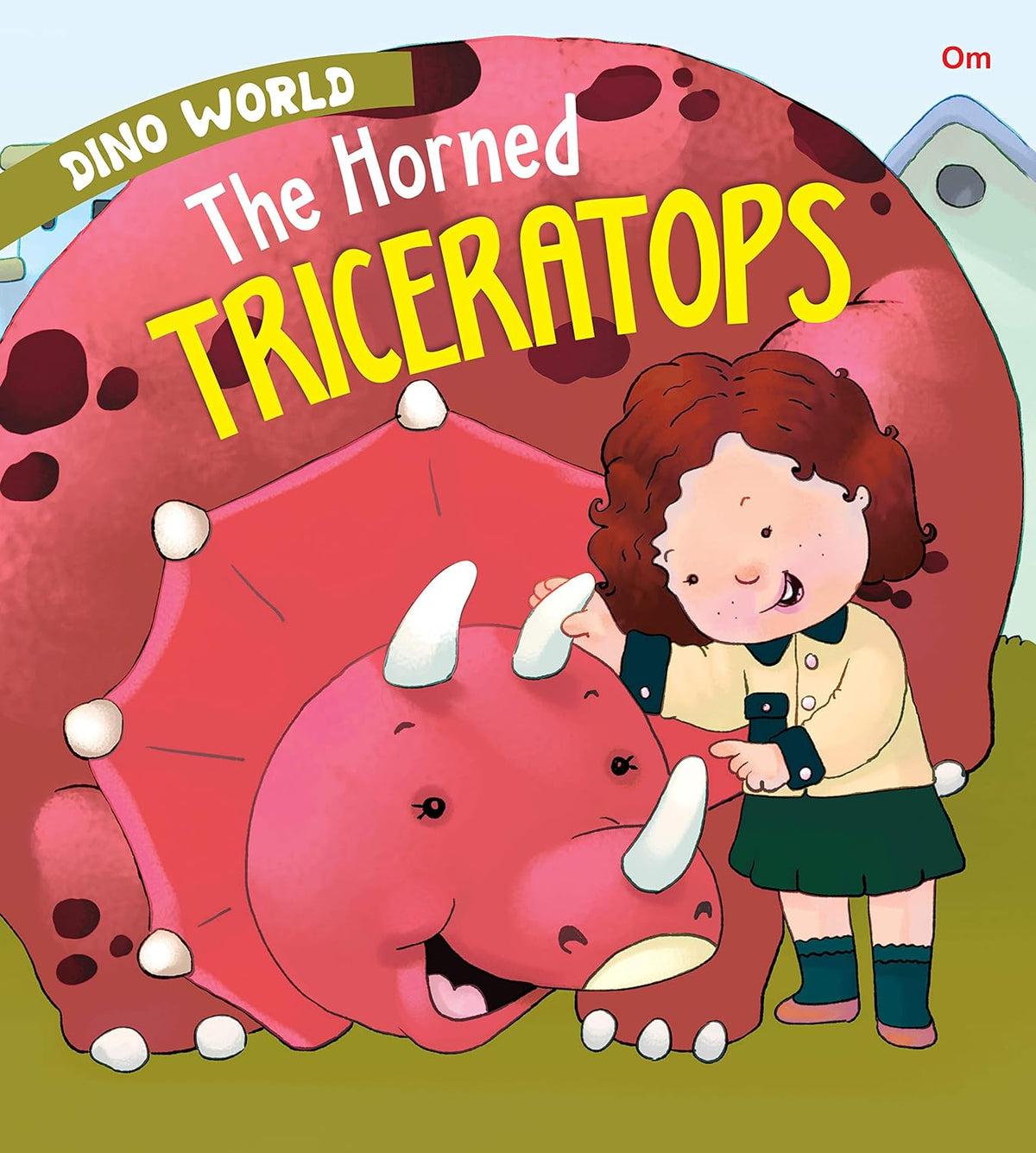 The Horned Triceratops : Dino World - Om Books | Grocsy