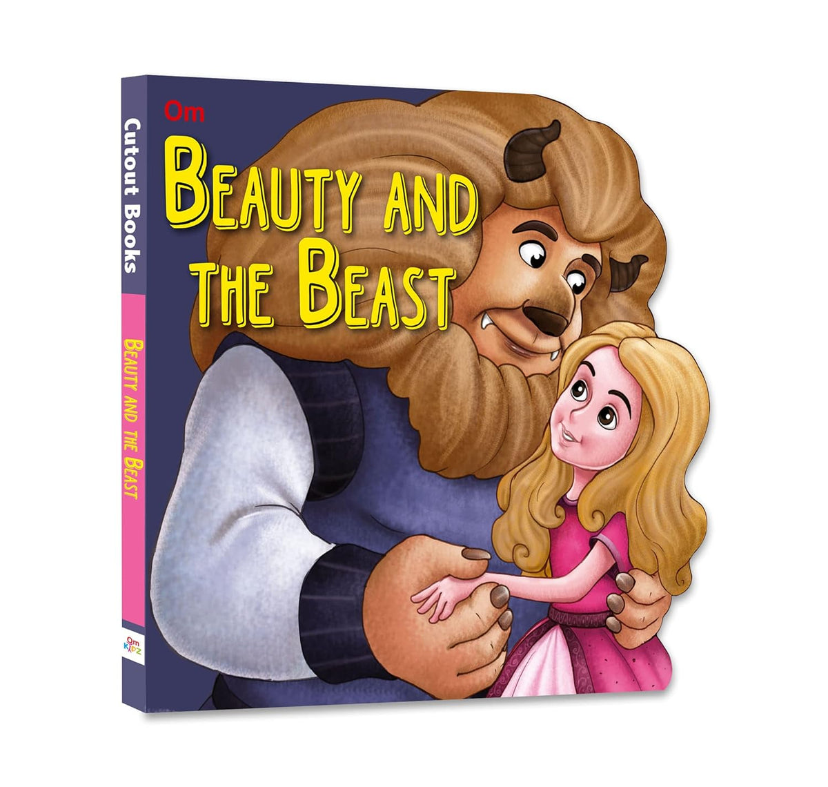 Beauty and the Beast : Cutout Board Book - Om Books | Grocsy