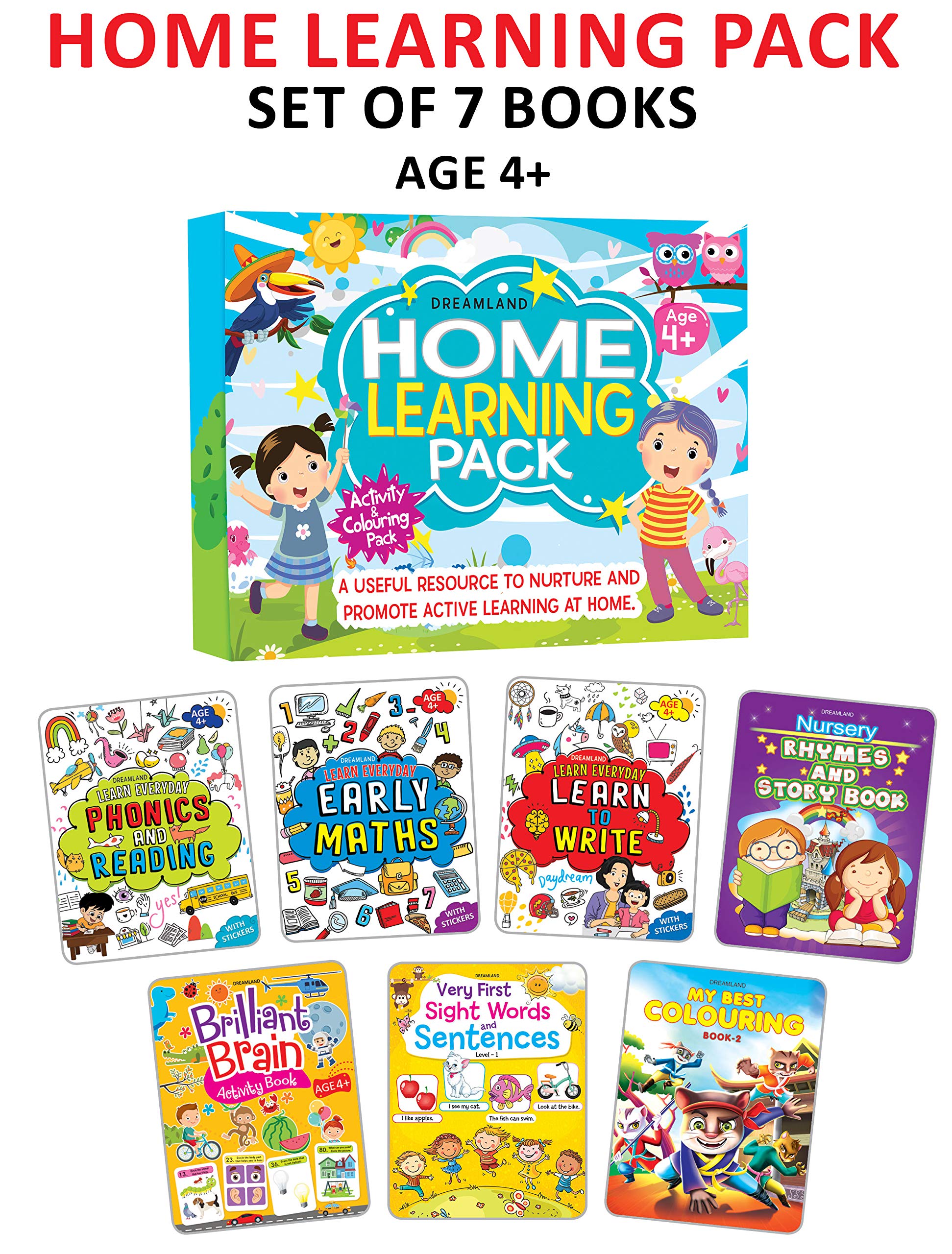 Dreamland Home Learning Pack Age 4+ | Grocsy