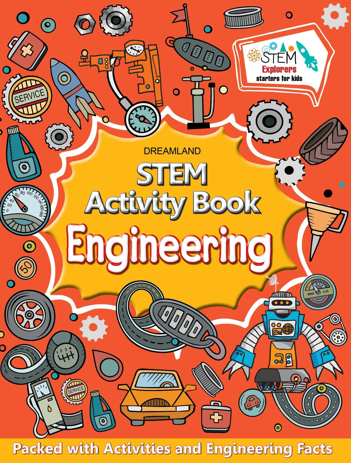 Dreamland STEM Activity Book - Engineering | Grocsy
