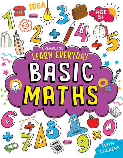 Dreamland Learn Everyday Basic Maths - Age 5+ | Grocsy