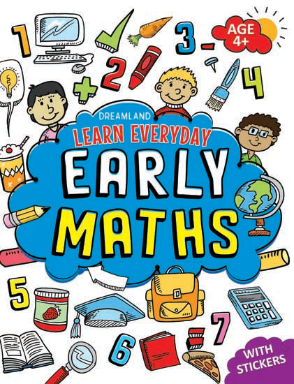 Dreamland Learn Everyday Early Maths - Age 4+ | Grocsy