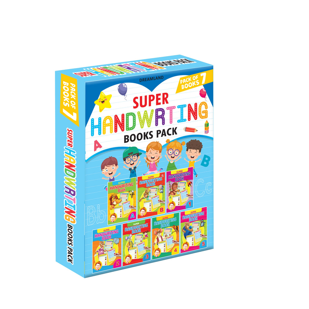 Dreamland Super Handwriting Books Pack - (7 Titles) | Grocsy