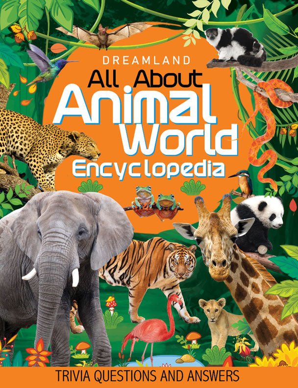 Dreamland Animal World Children Encyclopedia for Age 5 - 15 Years- All About Trivia Questions and Answers | Grocsy