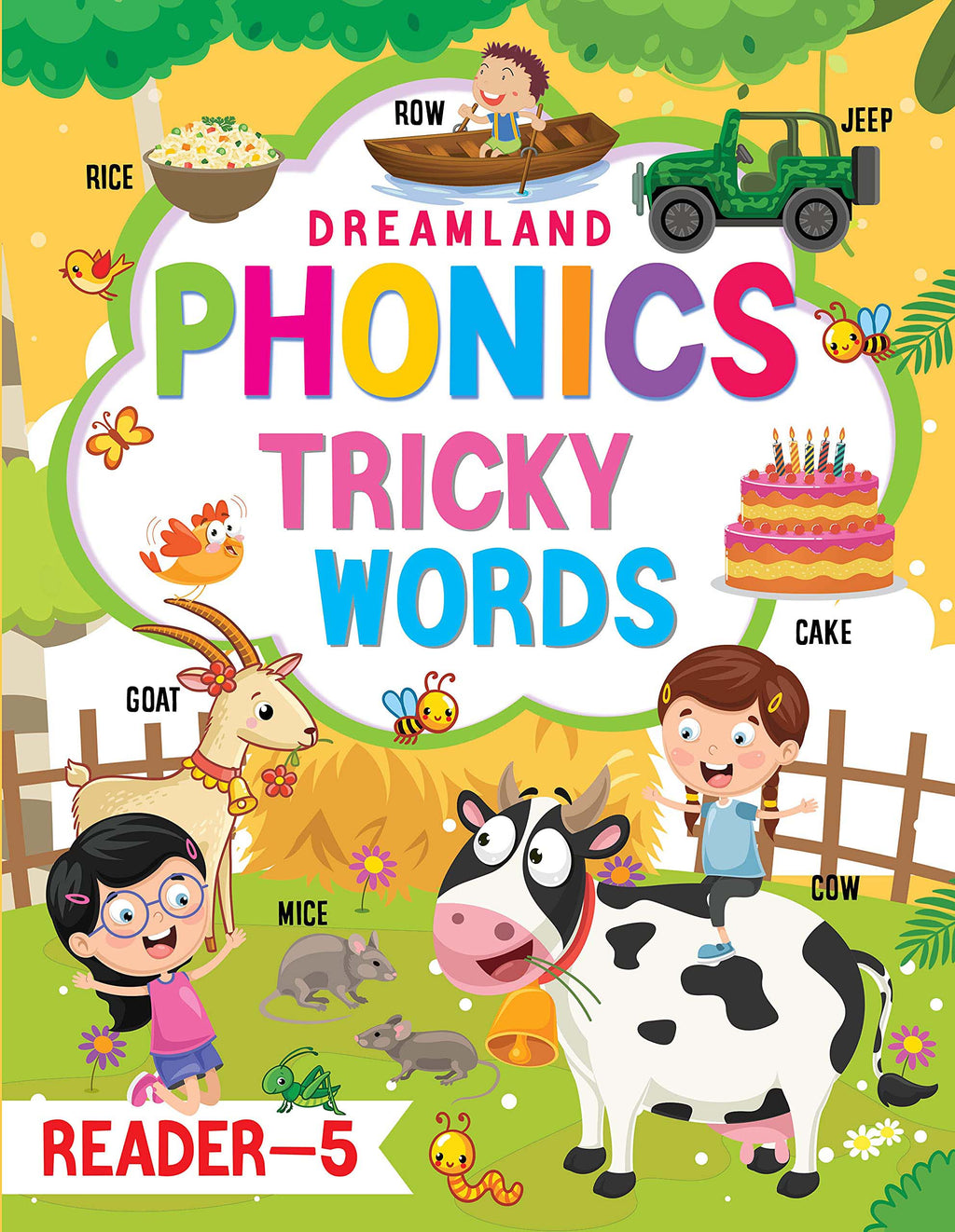 Dreamland Phonics Reader - 5 (Tricky Words) Age 8+ | Grocsy